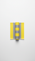 Signal Yellow Stripe shelf liner