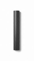 Charcoal Black Minimal Dot shelf liner