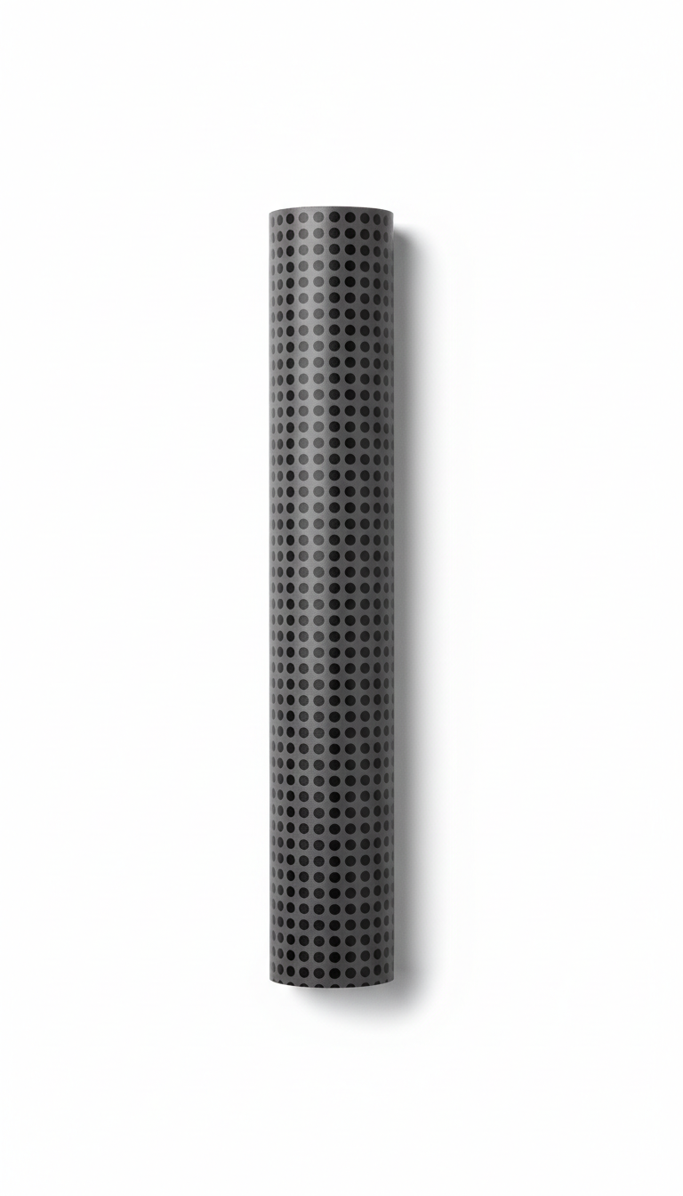 Charcoal Black Minimal Dot shelf liner
