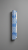 Vivid Blue Grid shelf liner